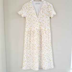 Christy Dawn Dawn Dress Small Floral Prairie Cottagecore Cinched Waist